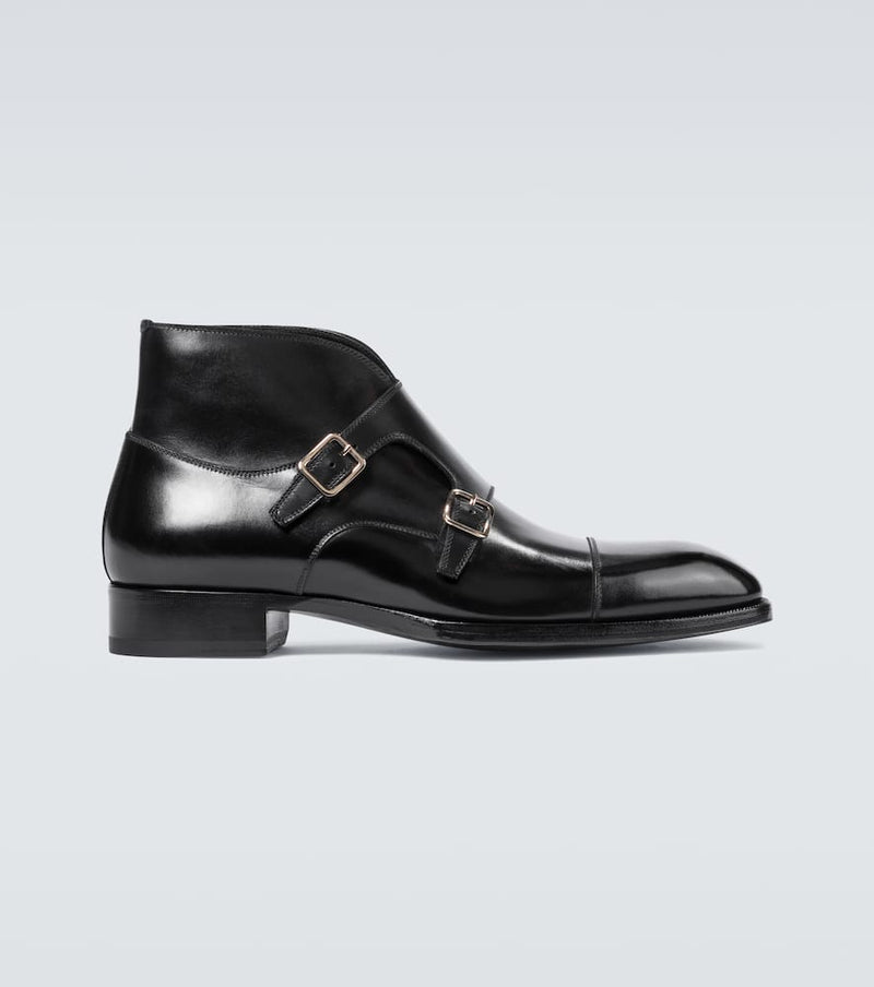 Tom Ford Sutherland double monk strap shoes