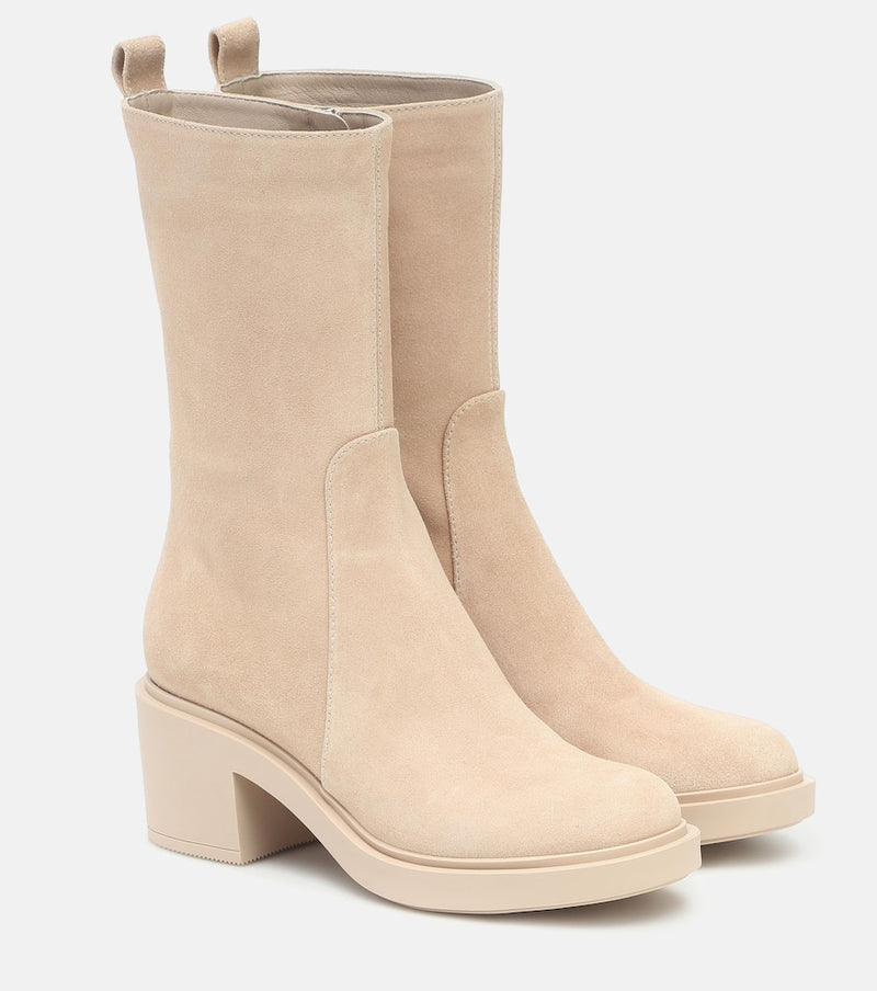 Gianvito Rossi Margeaux suede ankle boots