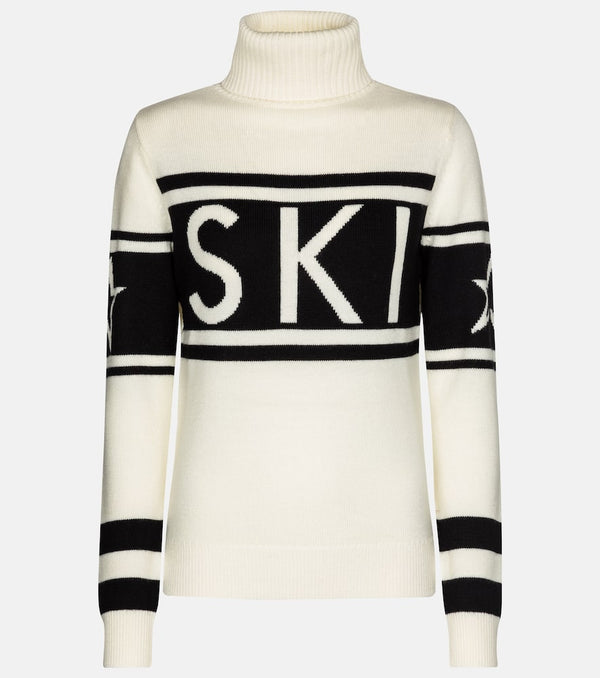 Perfect Moment Schild intarsia wool sweater