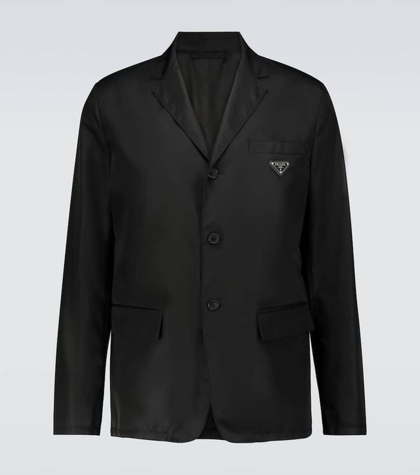 Prada Nylon single-breasted blazer