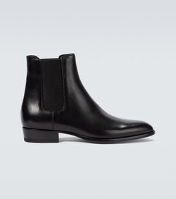 Saint Laurent Wyatt leather Chelsea boots