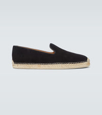 Christian Louboutin Esparadra Suede Espadrilles Black