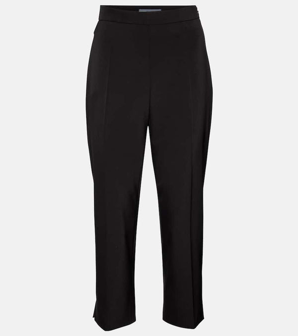 Prada High-rise cropped pants