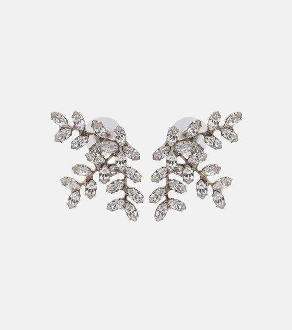 Jennifer Behr Viniette crystal-embellished earrings