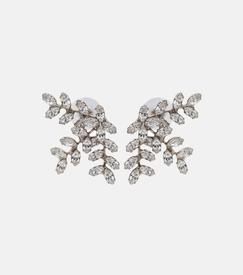 Jennifer Behr Viniette crystal-embellished earrings