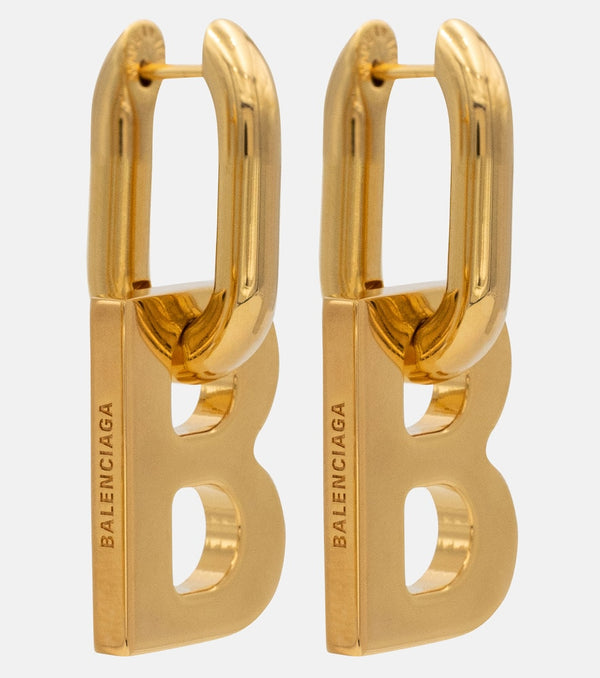 Balenciaga B Chain XL earrings