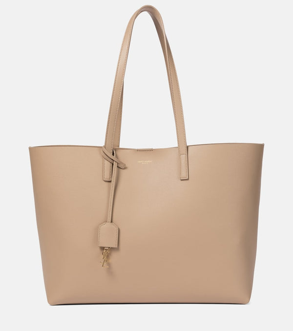 Saint Laurent Shopping E/W leather tote