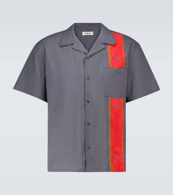 Adish Woodblock short-sleeved shirt