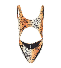 Reina Olga Marina tiger-print bikini