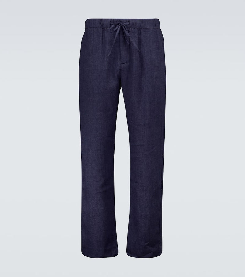 Frescobol Carioca Linen and cotton chinos