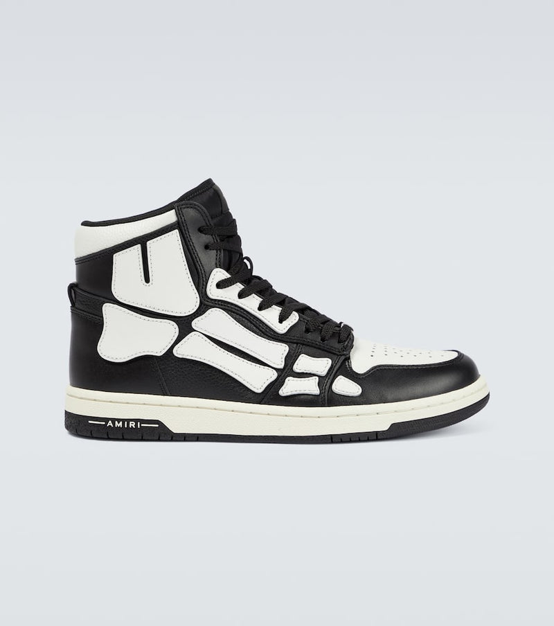 Amiri Skeleton high-top leather sneakers