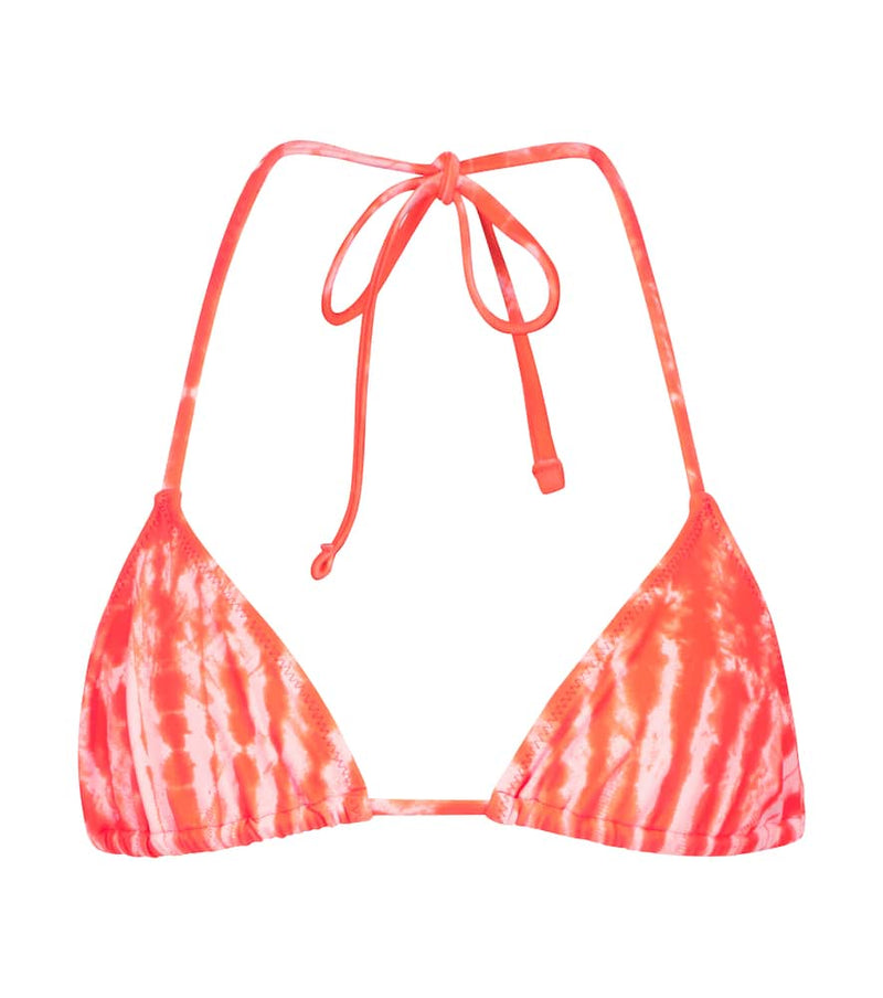 Tropic of C Praia tie-dye bikini top