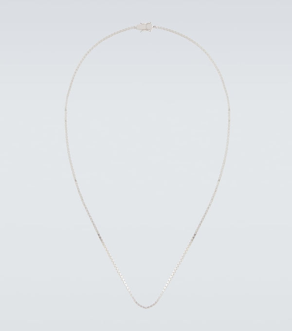 Tom Wood Square chain silver necklace