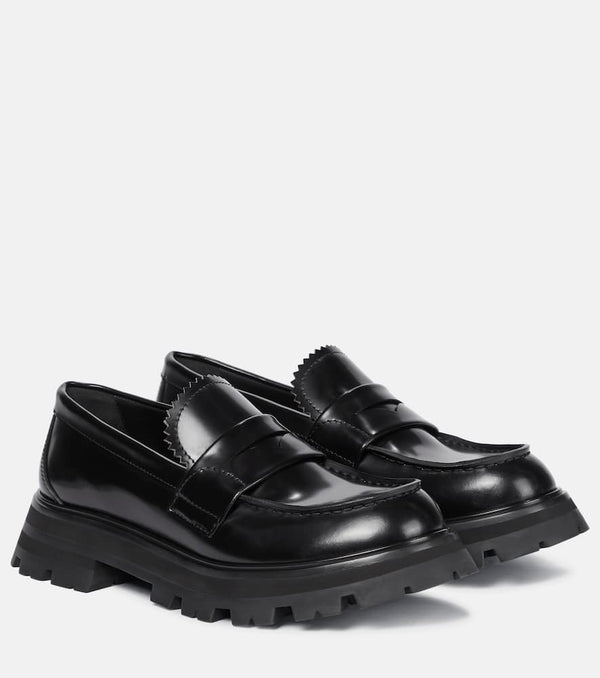 Alexander McQueen Wander leather loafers