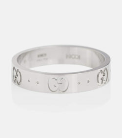 Gucci Icon 18kt white gold ring