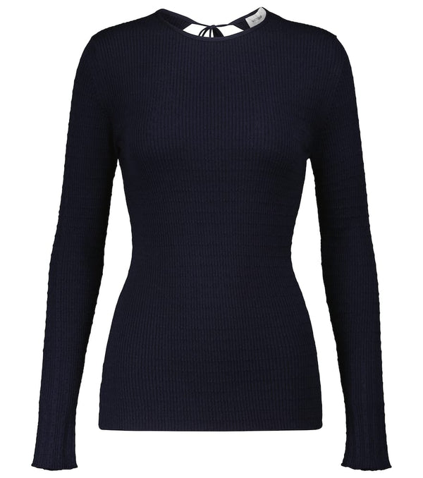 Victoria Beckham Ribbed-knit sweater