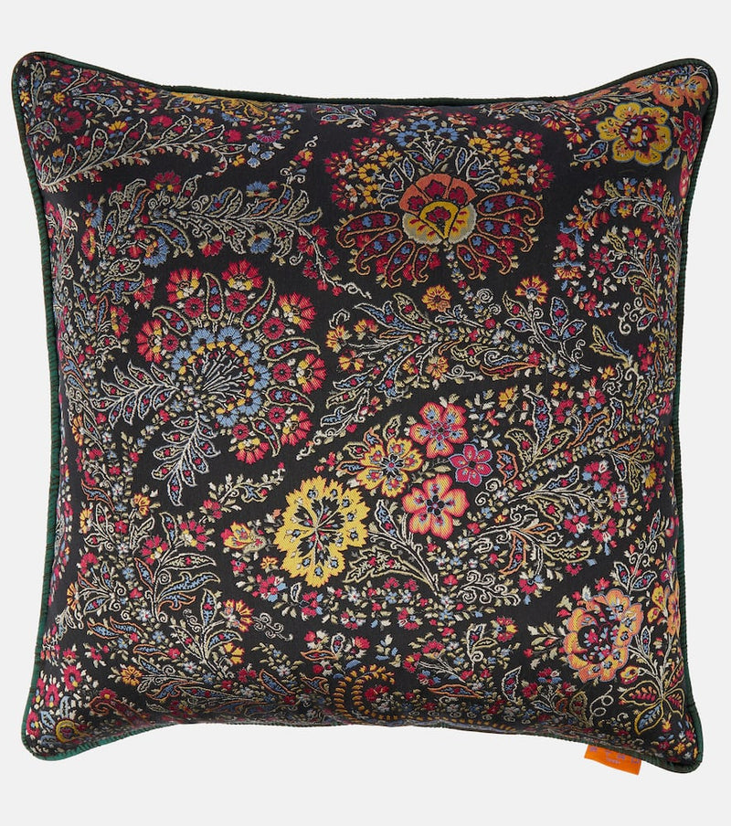 Etro Jacquard cotton-blend cushion