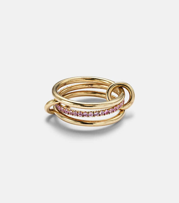 Spinelli Kilcollin 18kt yellow gold ring with sapphire