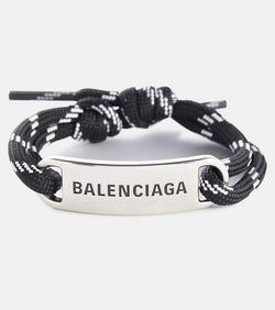 Balenciaga Logo rope bracelet