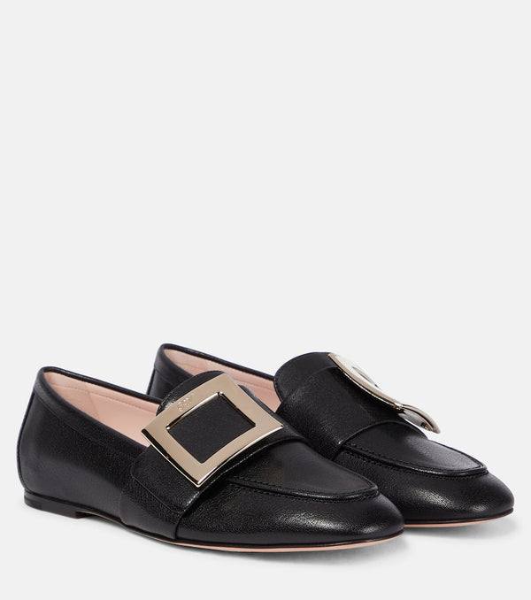 Roger Vivier Viv' Driver leather loafers