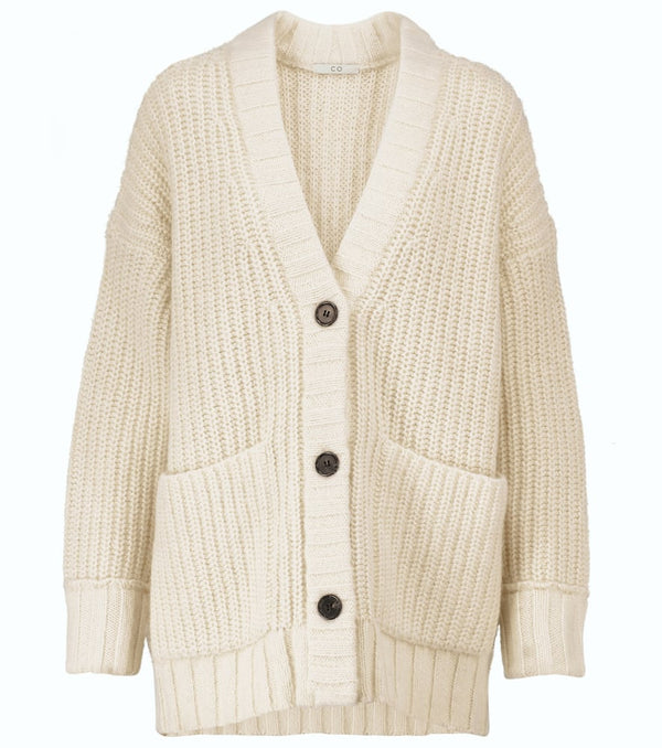 CO Wool-blend cardigan