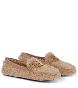 Tod's Shearling loafers