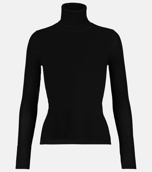 Saint Laurent Cashmere, wool and silk turtleneck sweater