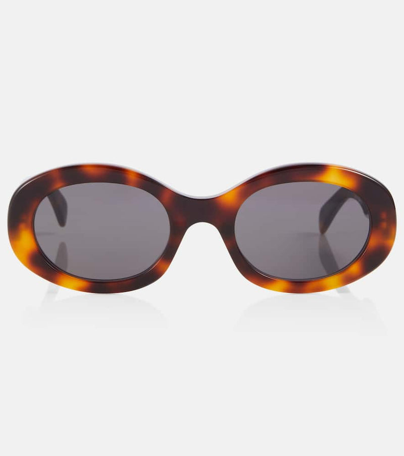 Celine Eyewear Triomphe 01 oval sunglasses