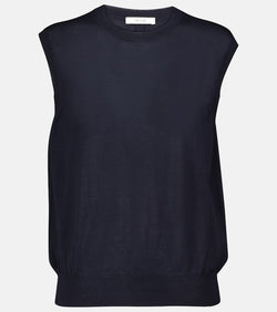 The Row Balham cashmere sweater vest