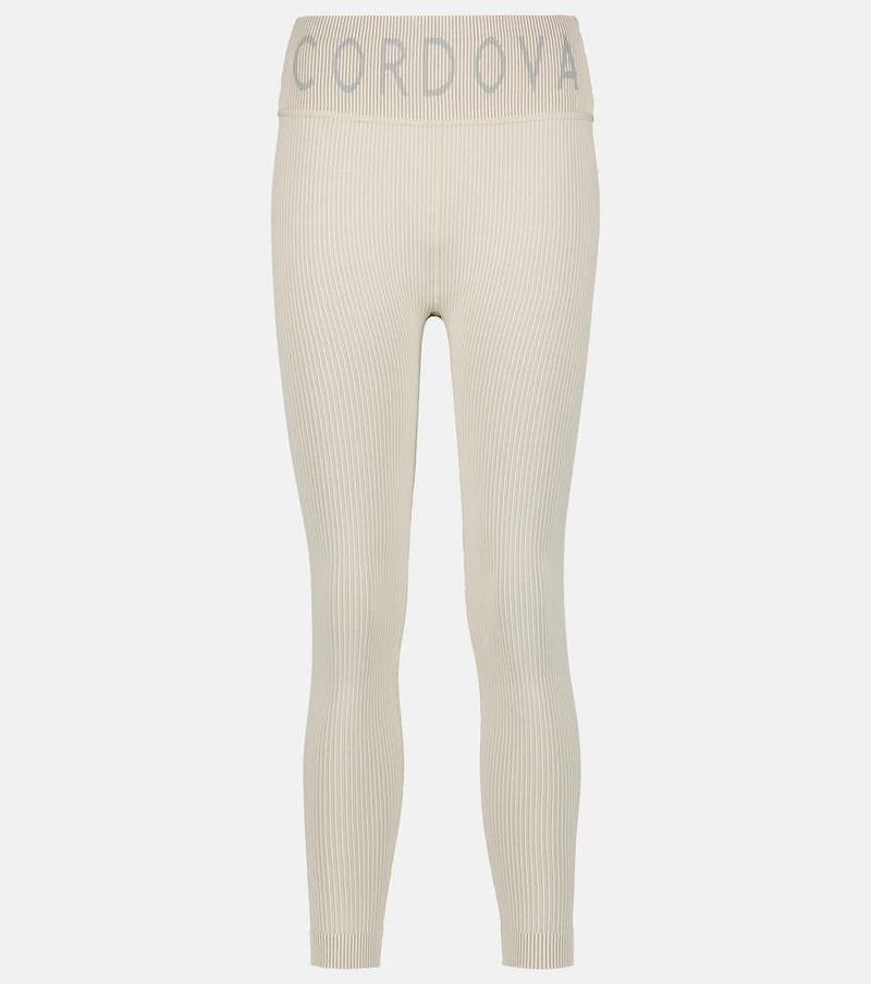 Cordova Base Layer ribbed-knit leggings