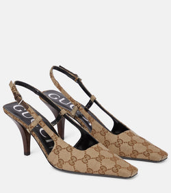 Gucci GG slingback pumps