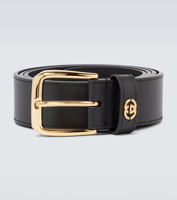 Gucci Interlocking G leather belt