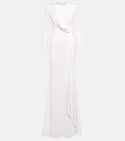 Alex Perry Bridal Maxwell satin-crêpe bridal gown