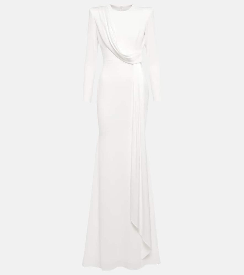 Alex Perry Bridal Maxwell satin-crêpe bridal gown