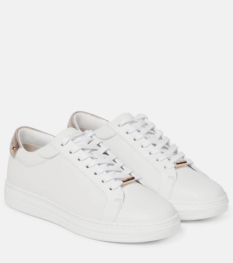 Jimmy Choo Rome/F leather sneakers