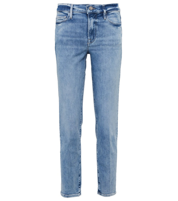 Frame Le Nouveau straight mid-rise jeans