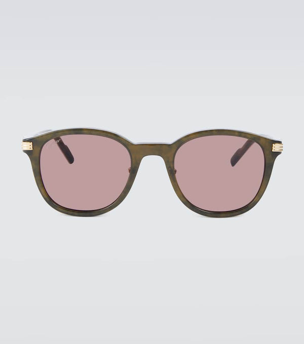 Cartier Eyewear Collection Tortoiseshell aviator sunglasses