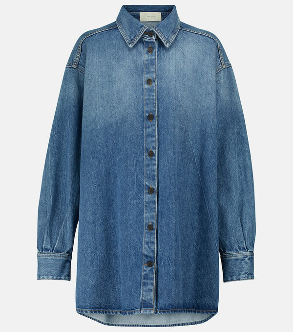 The Row Frannie denim shirt