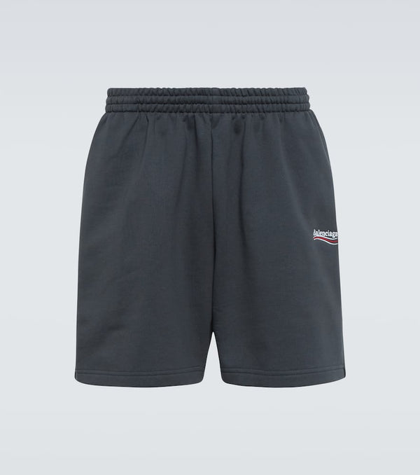 Balenciaga Political Campaign cotton shorts