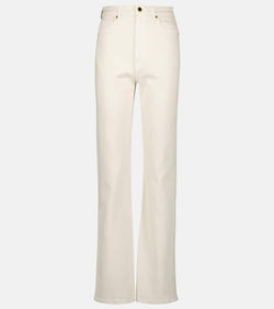 Khaite Danielle high-rise straight jeans