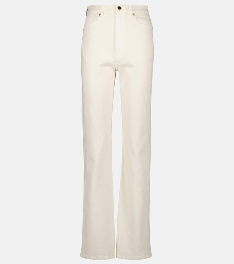 Khaite Danielle high-rise straight jeans