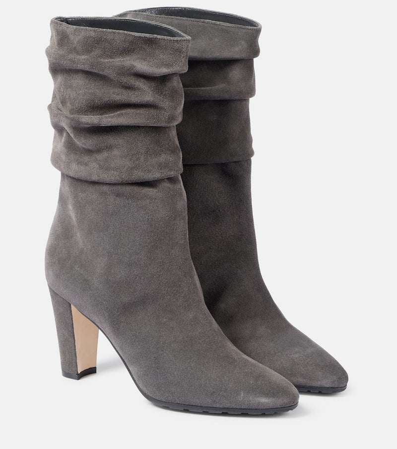 Manolo Blahnik Calasso suede ankle boots