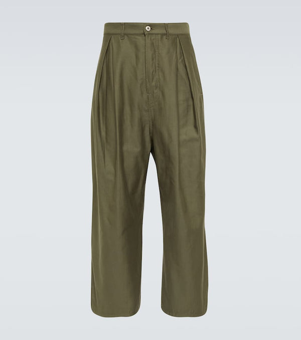 Loewe Pleated cotton pants