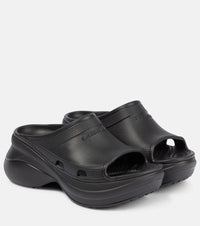 Balenciaga Pool Crocs rubber mules