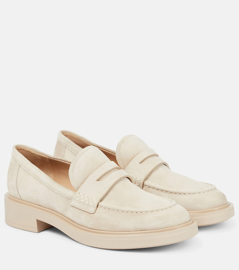 Gianvito Rossi Harris suede loafers