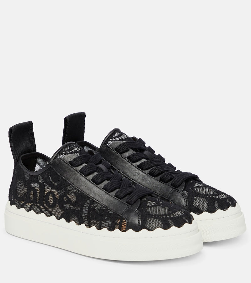 Chloe Lauren lace sneakers