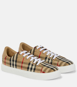 Burberry Vintage Check canvas sneakers