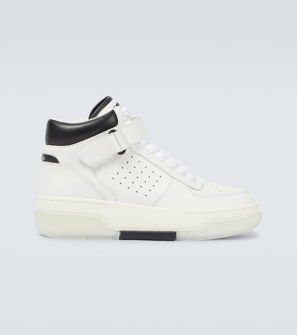 Amiri Stadium high-top leather sneakers