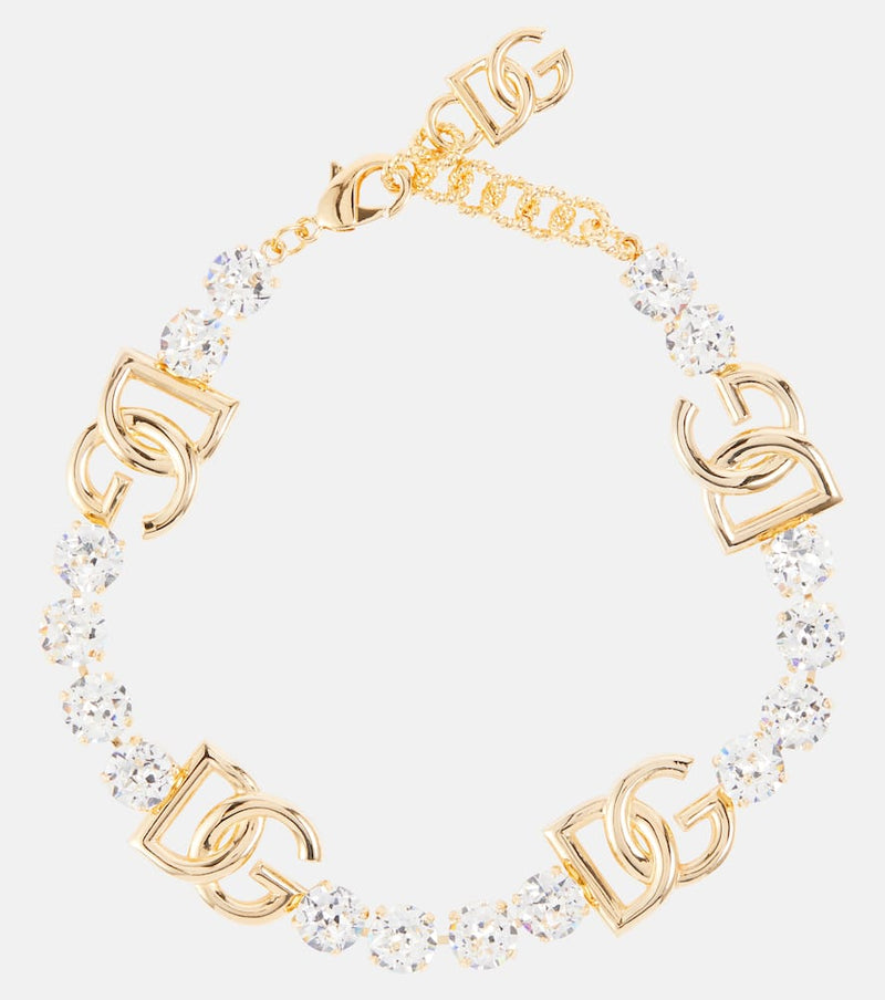 Dolce & Gabbana DG embellished necklace