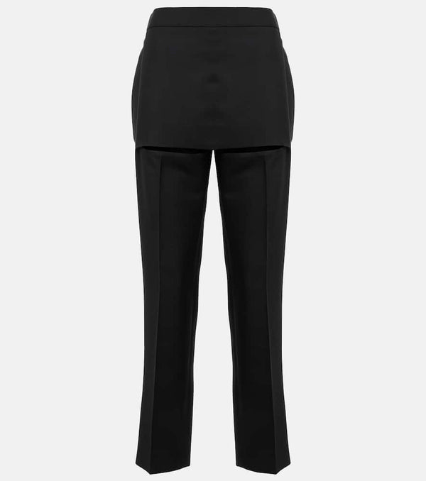 Givenchy Cutout high-rise wool pants